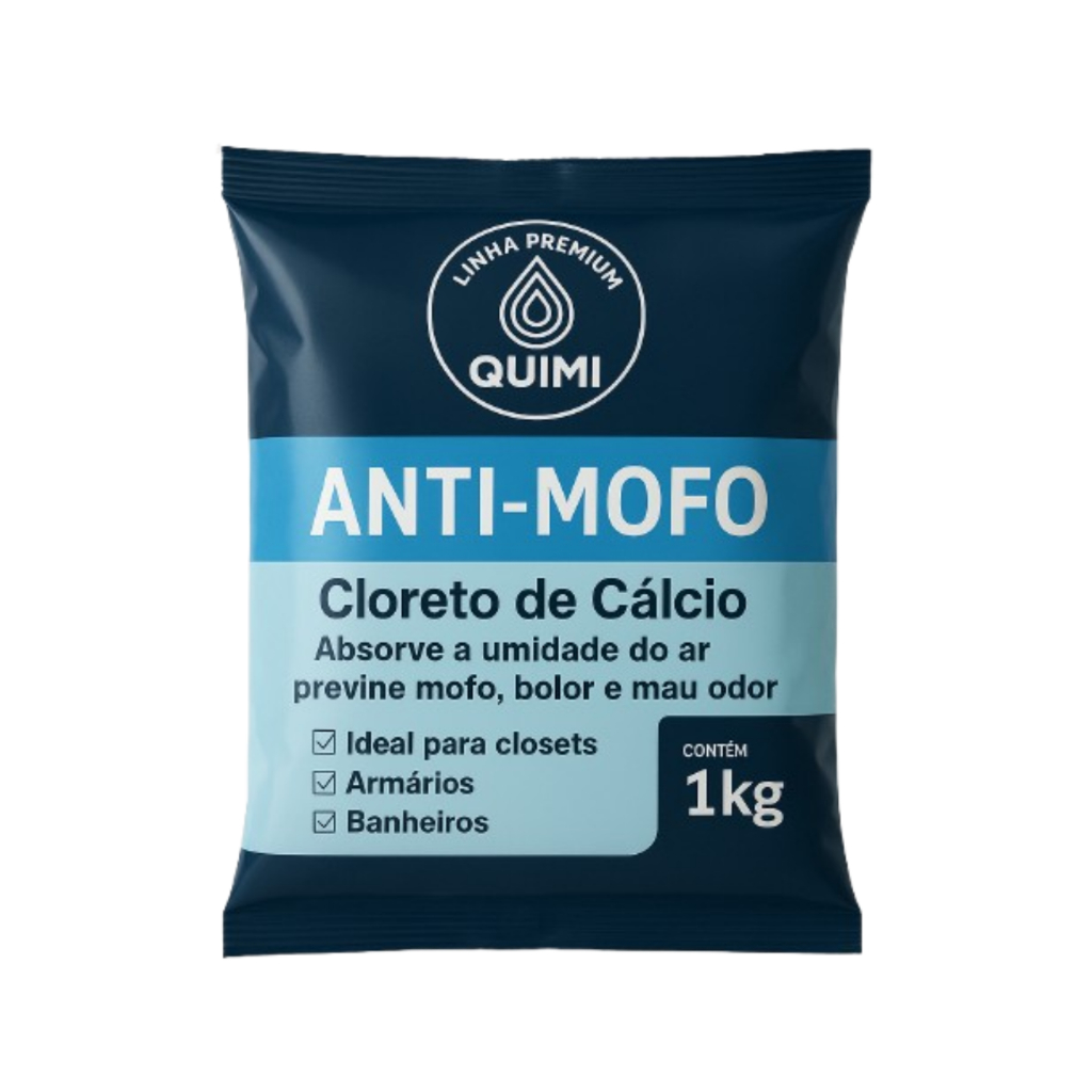 Cloreto De Cálcio Premium Anti Mofo Bolinha Elimina Odores Evita Mofo Refil Desumidificador Armário
