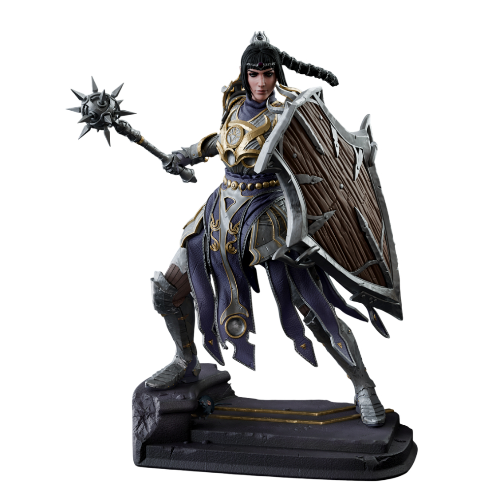 Action Figure Shadowheart Baldur's Gate 3 Resina 3d 20cm Colecionável