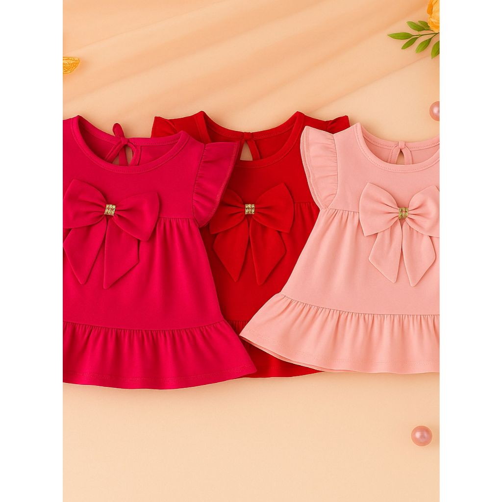 Vestido de Bebê Mavie em Oferta na Shopee