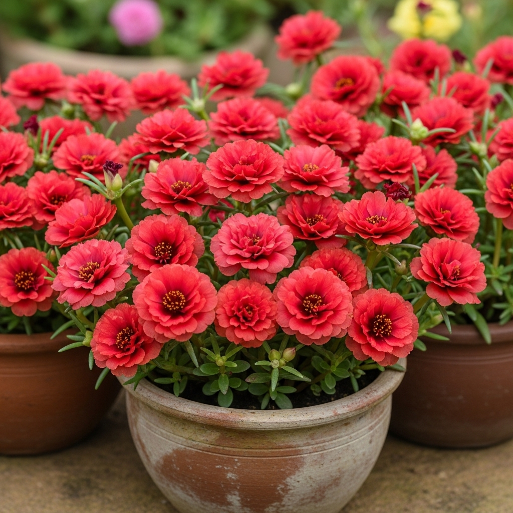 pacote sementes onze horas vermelha com preta em Oferta na Shopee