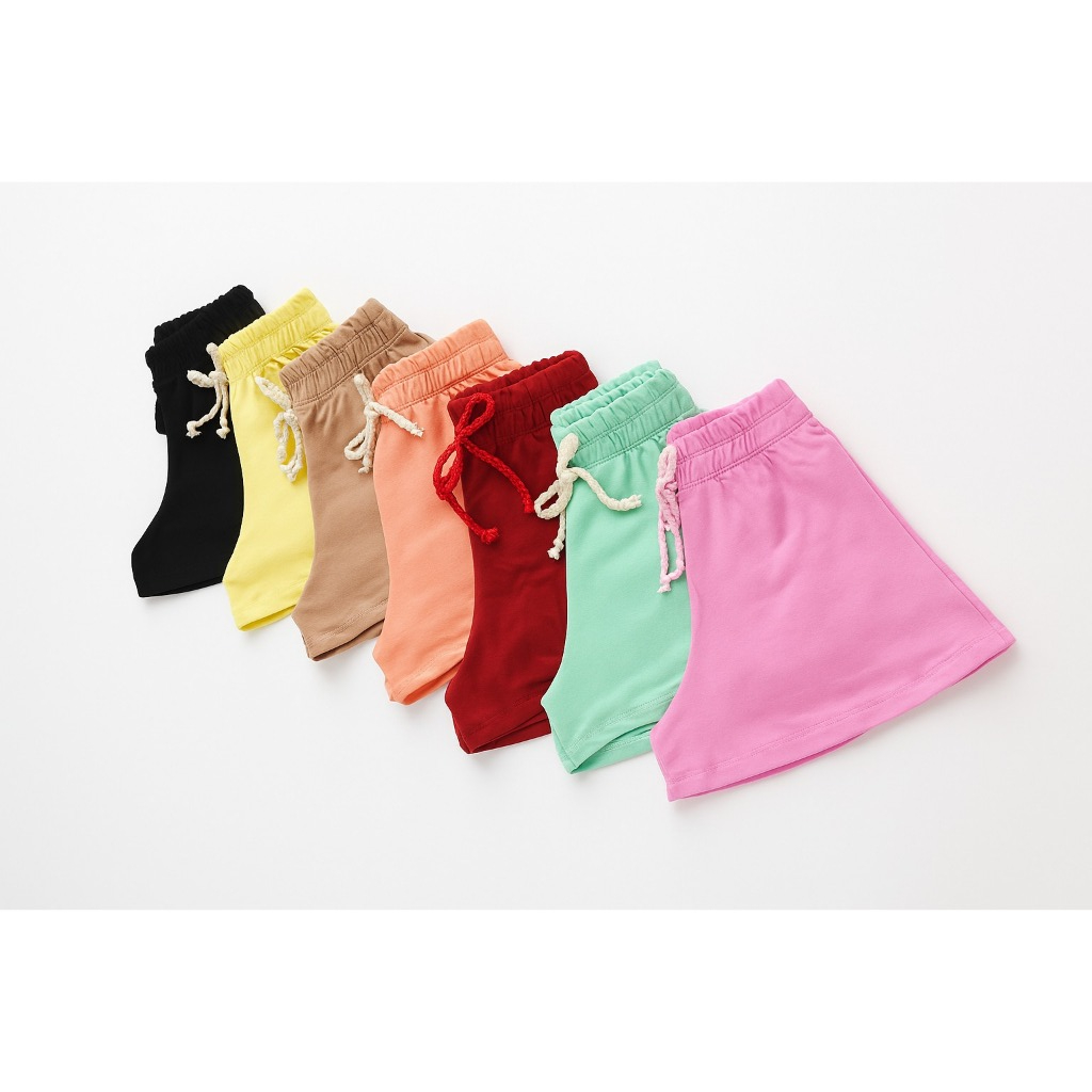 Kit Short Infantil Feminino Bermuda Menina Verão Leve e Confortavel em Oferta na Shopee