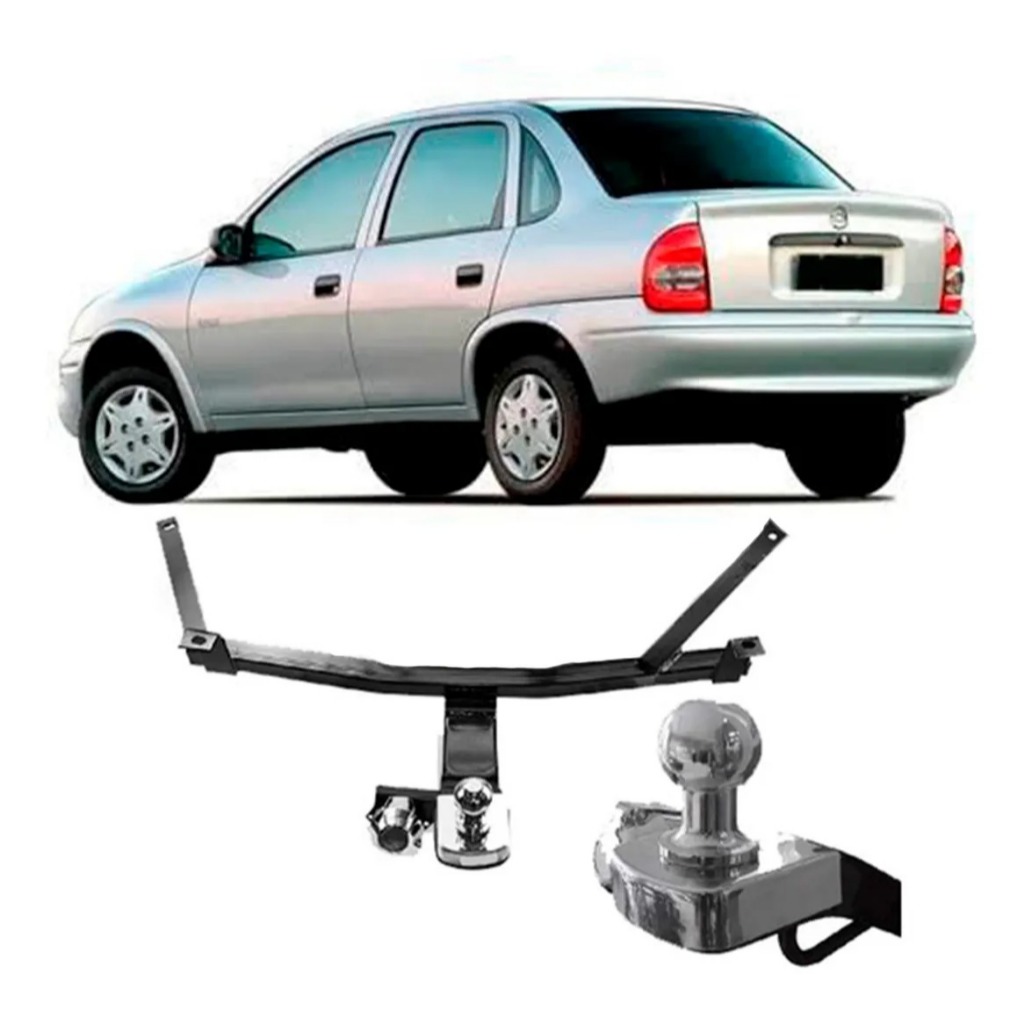 Engate Fixo GM Corsa Sedan Classic 1991 1992 1993 1994 1995 até 2009 500kg