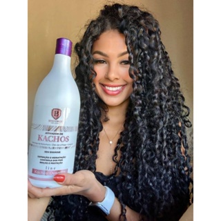 Ativador de Cachos 1 Litro  Modelador de Cachos Creme de Pentear Brendrey Profissional em Oferta na Shopee