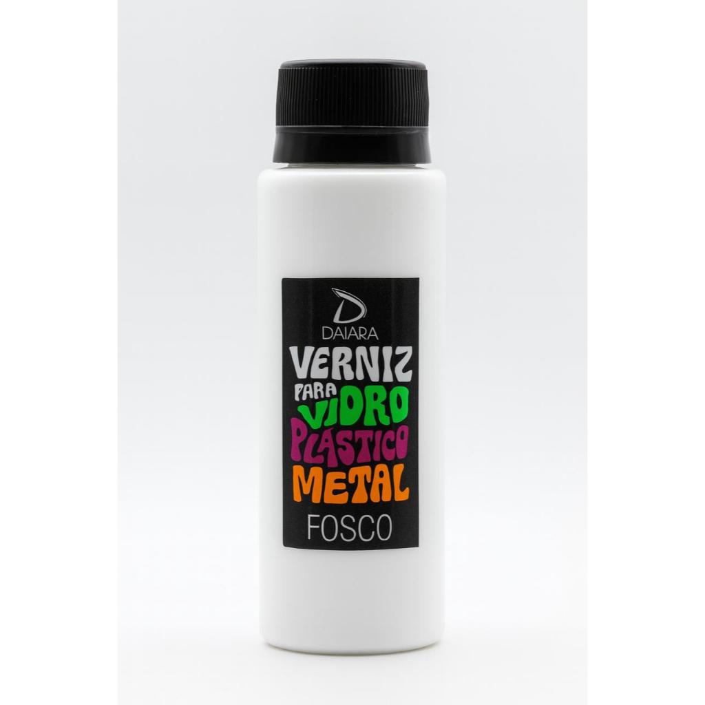 Verniz Para Vidro, Plastico E Metal 60 Ml Daiara/talento (acabamento) Brilhante ou Fosco
