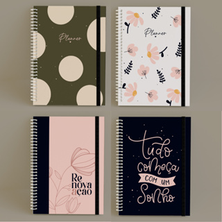 Planner Permanente Renovação - Agenda Semanal Datada e sem Data - Erudittas em Oferta na Shopee