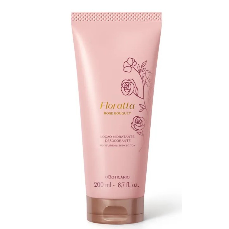 Loção Hidratante Desodorante Floratta Rose Bouquet 200ml O BOTICÁRIO