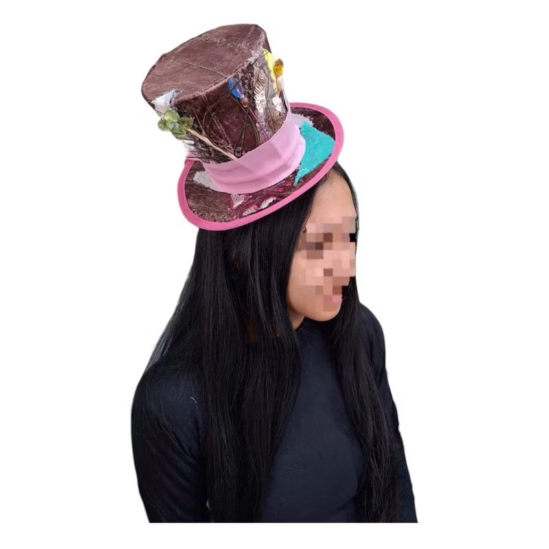 MINI CARTOLA LUXO CHAPELEIRO MALUCO | FANTASIA | APRESENTAÇÕES