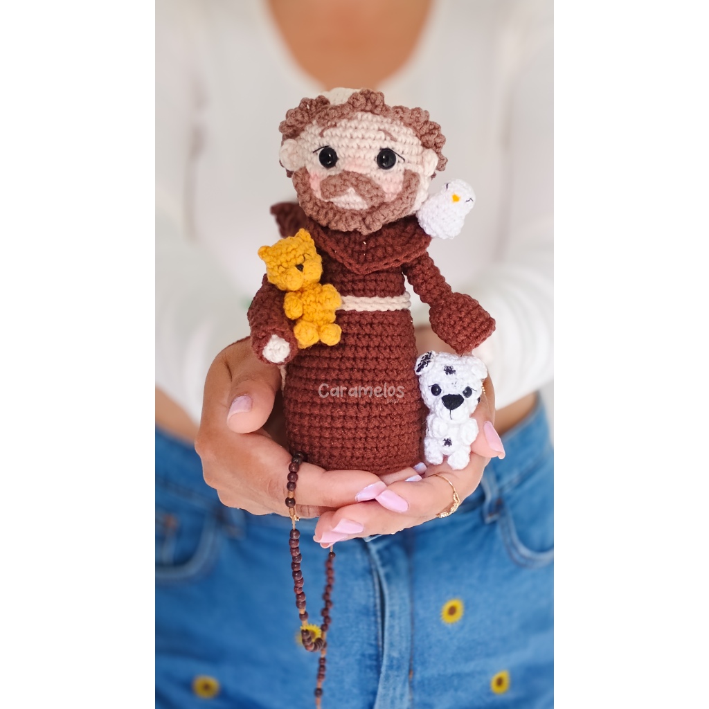 São Francisco de Assis/ Amigurumi
