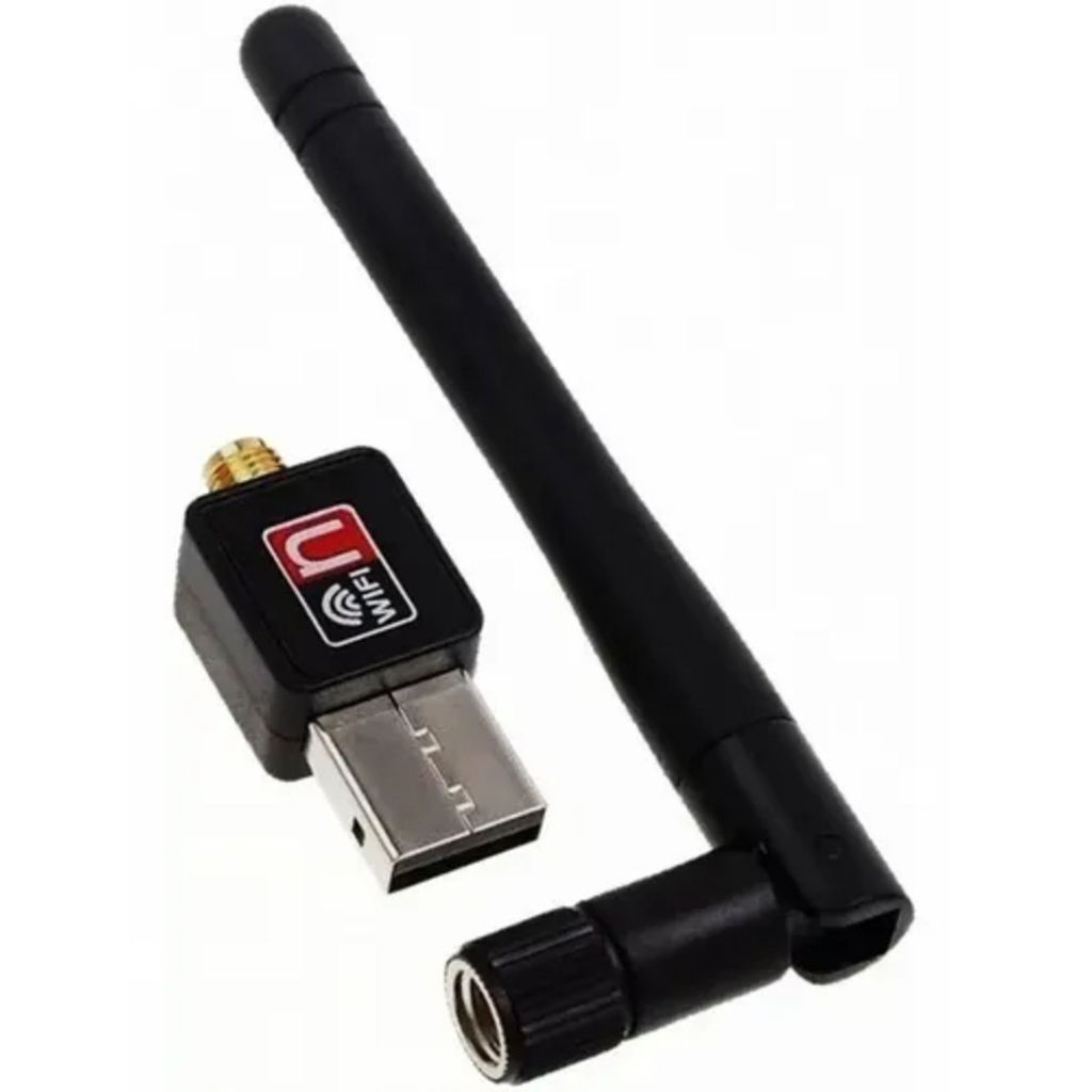 Antena Wifi Adaptador Wireless 600mb/s Usb 2.0 Wireless  802.iin Universal Para TV Sinal Interno