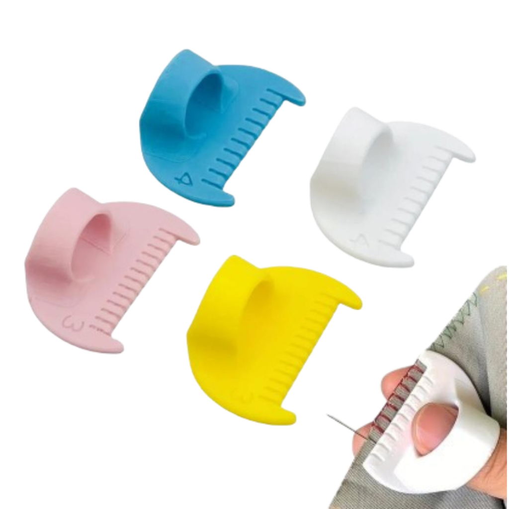 Régua De Dedo Medidora de Costura Manual Agulha Espaçamento 3 e 4mm Diy Bordado Artesanato em Oferta na Shopee