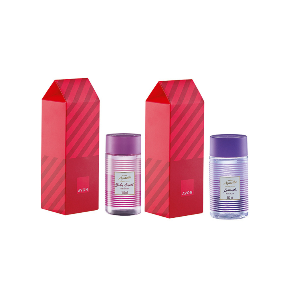 PRESENTE AVON AQUAVIBE MIMO - BABY SMELL, LAVANDA