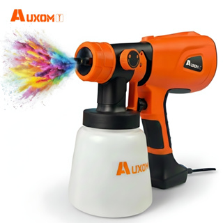 AUXOM Pulverizador de Tinta Elétrico 600W Profissional - Pistola de Pintura com 3 Bicos para Tintas e Vernizes em Oferta na Shopee