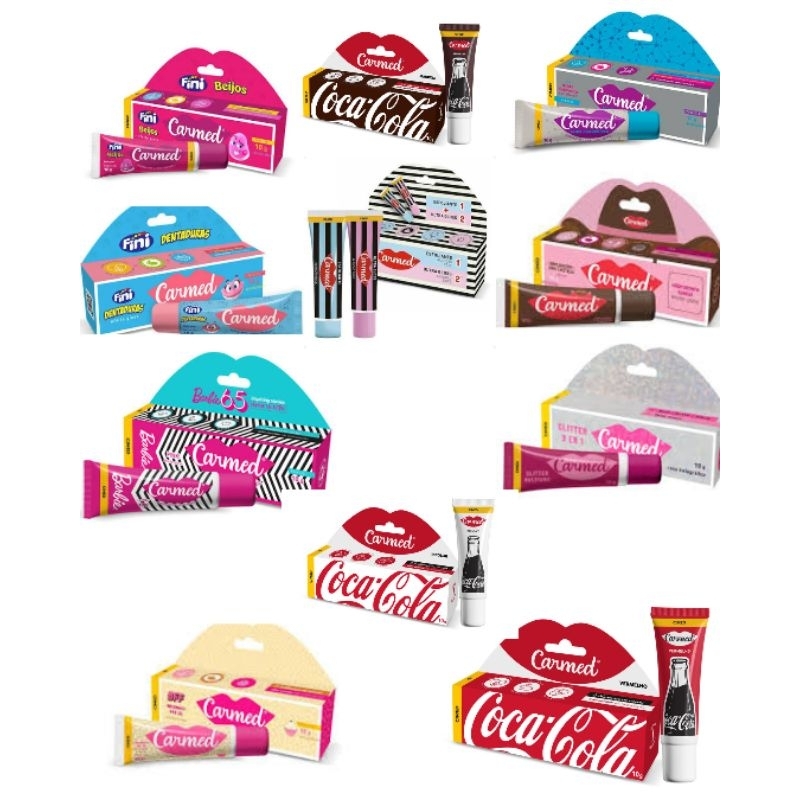 Hidratante labial Carmed Pink Rose Beijinho Beijo