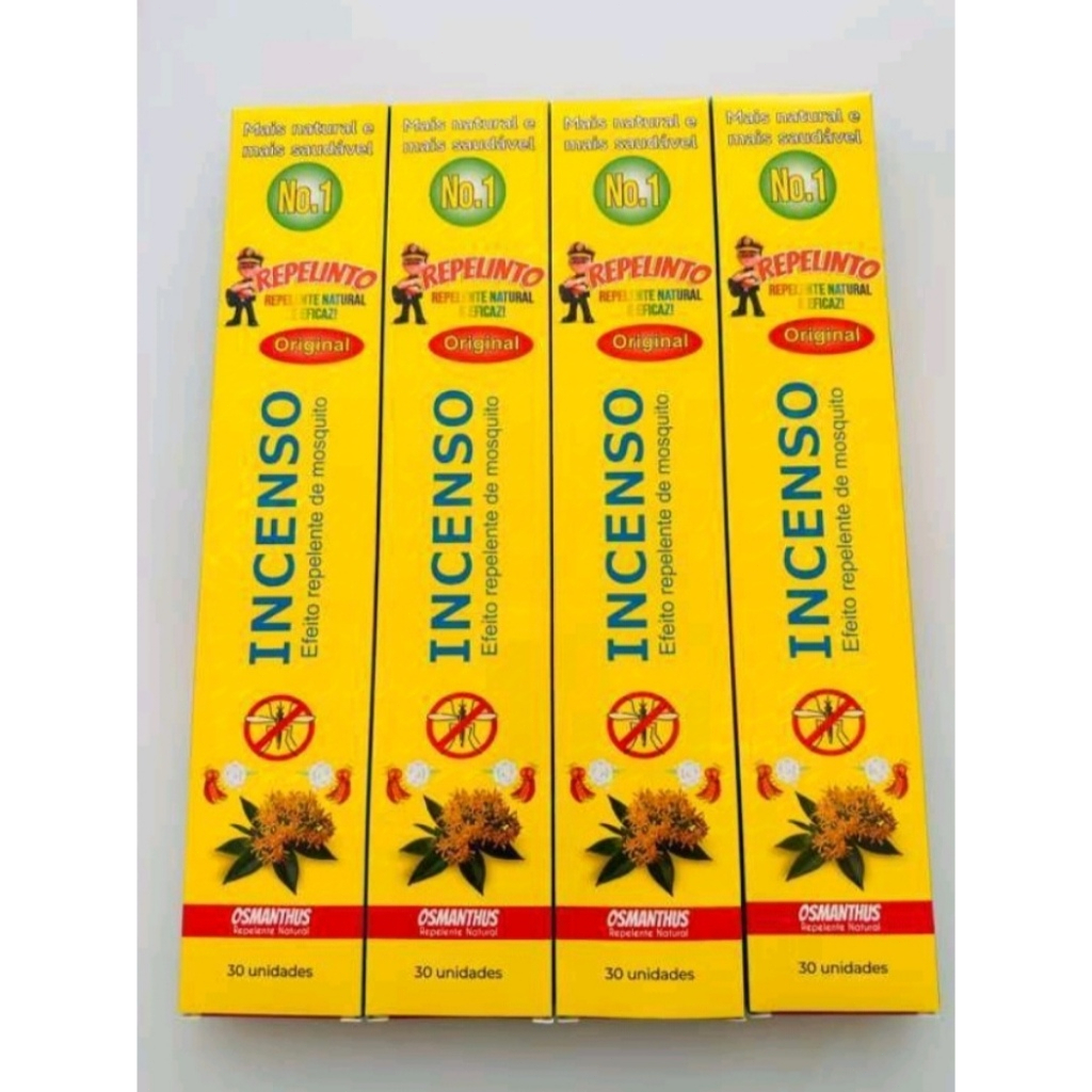 Imagem Kit 90/150/300 Palitos Incenso Repelente mata mosquito /moscas kit com 3 caixas Fragrância Osmanthus