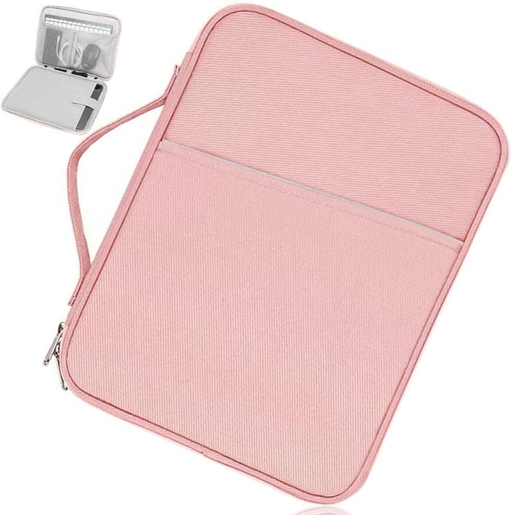 Bolsa de transporte para tablet de 11 polegadas rosa Capa de proteção e estojo para iPad em Oferta na Shopee