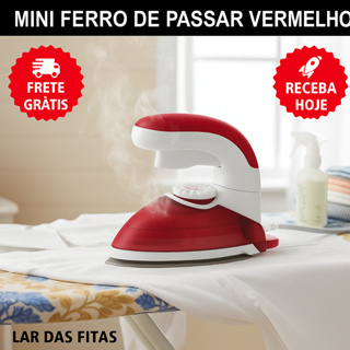 Mini Ferro De Passar A Vapor Viagem Steamer Vertical Patchwork Bivolt 800W Lar das Fitas em Oferta na Shopee
