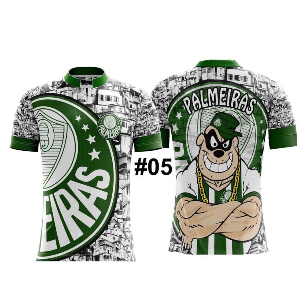 Camisa/Camiseta Masculino Personalizada de Torcida Palmeiras Unissex