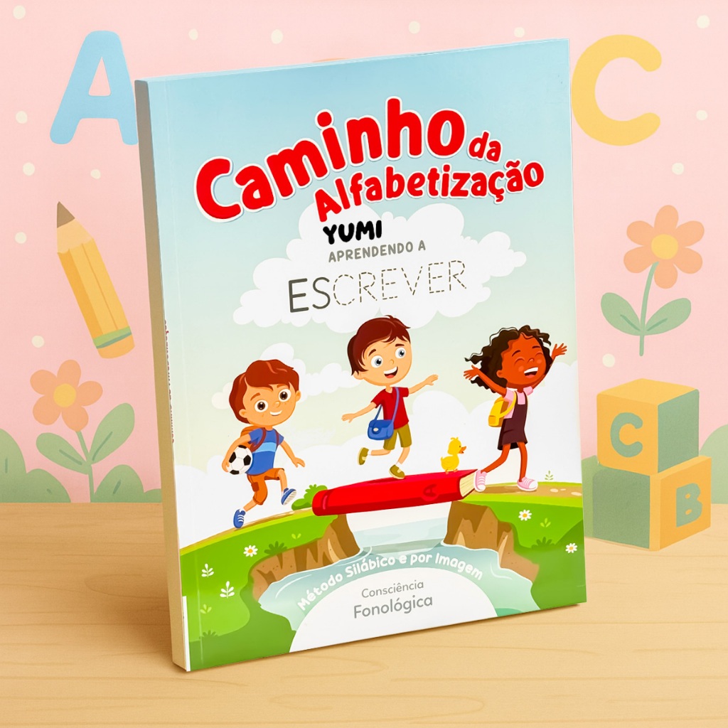 Livro Cartilha Caminhos Da Alfabetização Caligrafia Aprenda a Escrever Exercícios Atividades em Oferta na Shopee