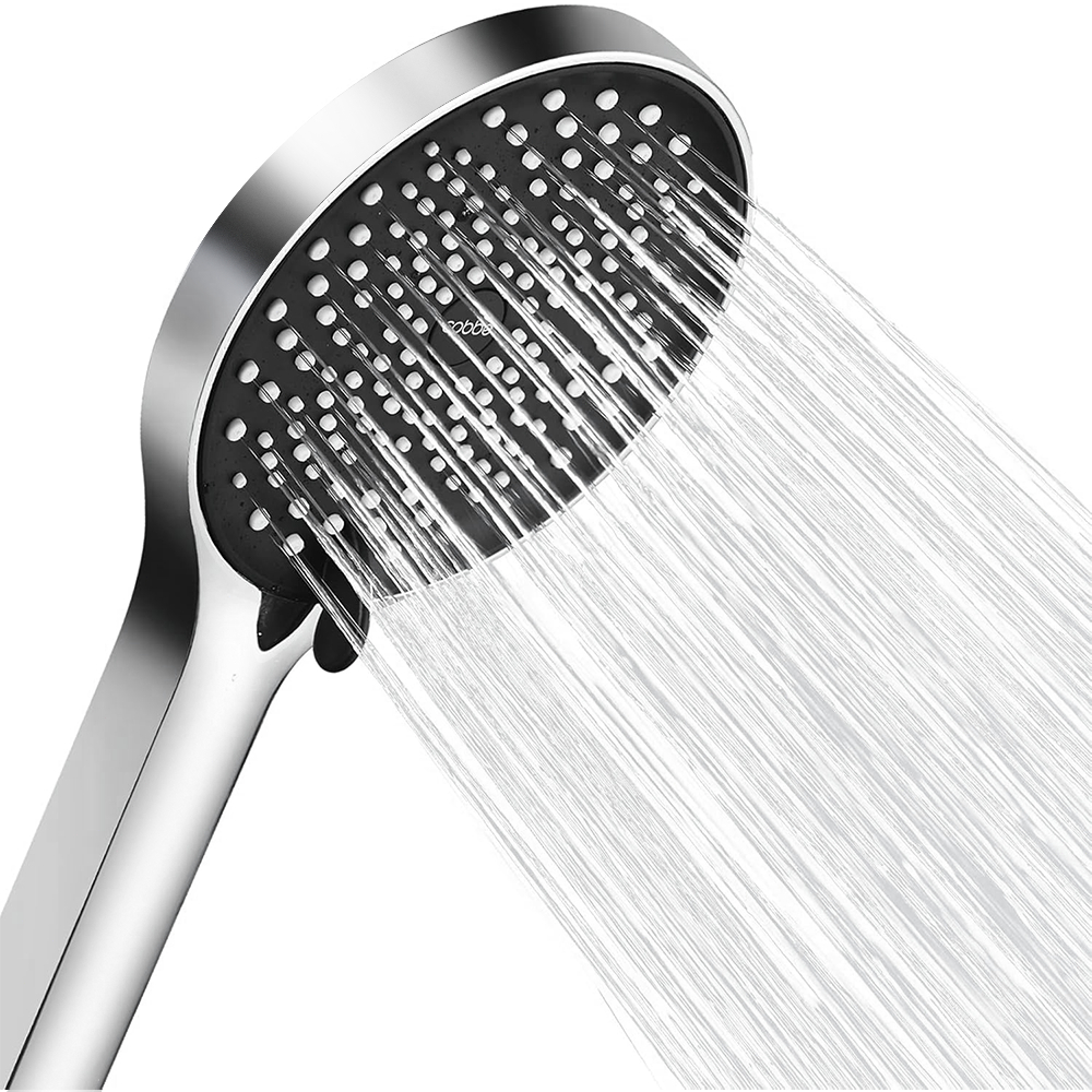 Heemli chuveirinho ABS 1/4 Conexão Universal Cascata Grande Fluxo Eletroplatado pressurizador hidromassagem Chuveirinho