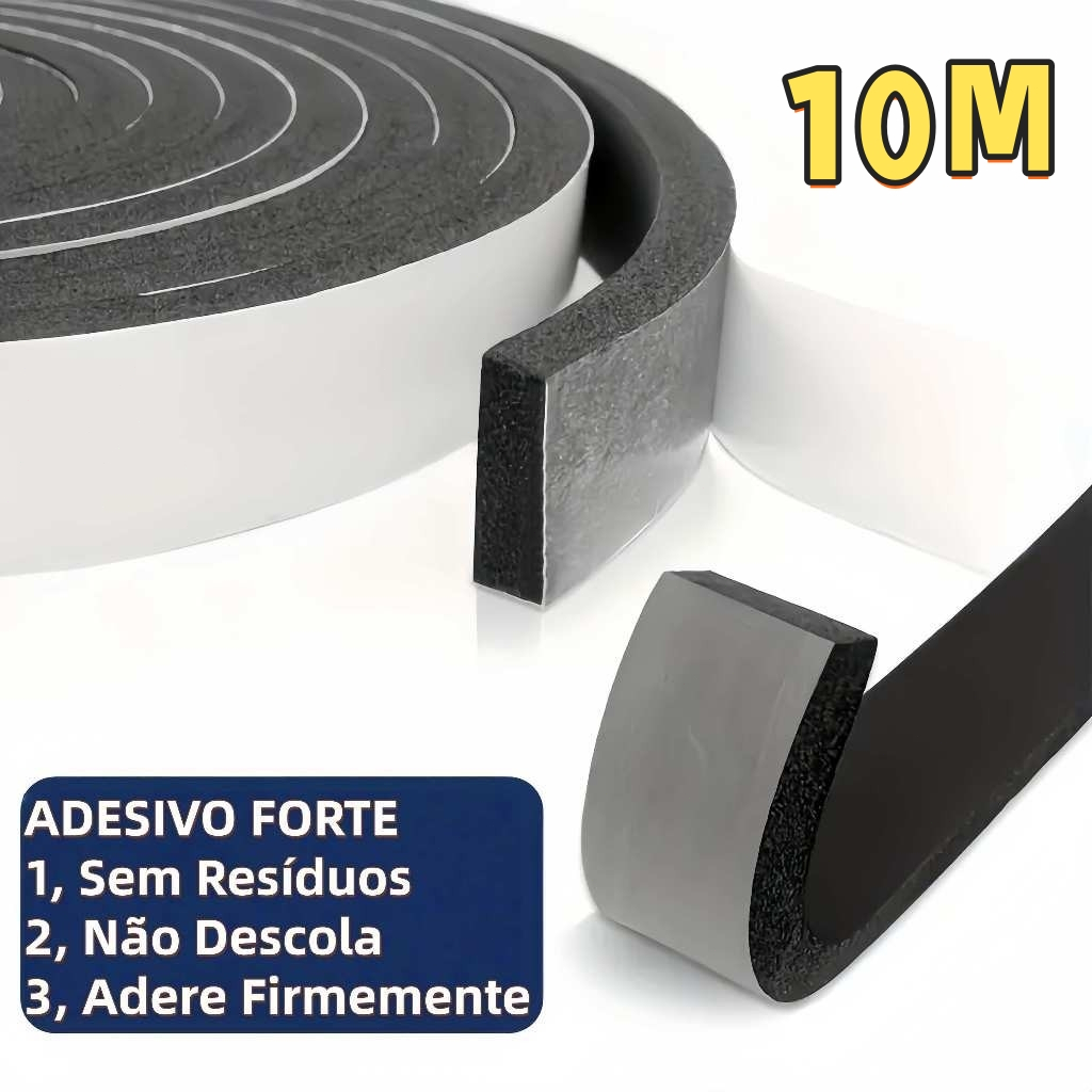 Veda Fresta Portas Janelas Anti Ruido Insetos - 10 Metros GRANDE VENDA em Oferta na Shopee
