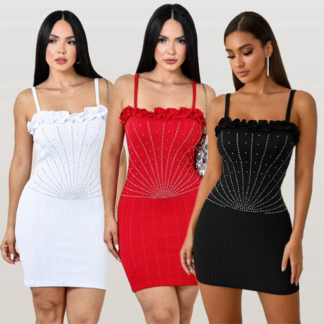 Vestido Curto Pedraria na Black Friday 2025 | BuscaProdutos