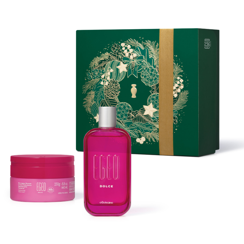 Kit Presente Egeo Dolce Feminino Perfume 90ml + Hidratante 250g O Boticário