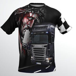 Camisa De Caminhoneiro Scania em Oferta na Shopee