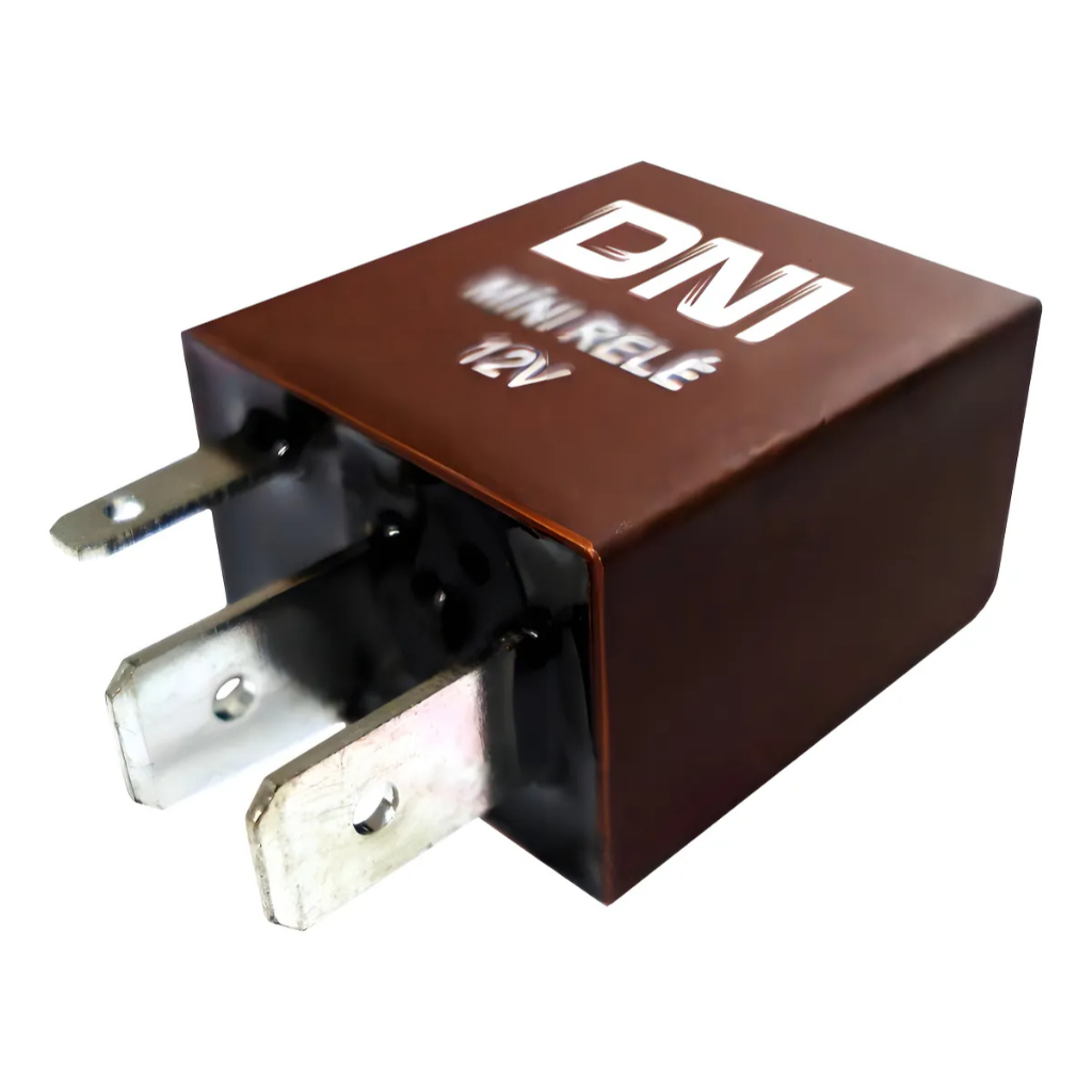 Rele Auxiliar Mini Para Vw Gm Ford Fiat Uno Vectra Gol Corsa 30A 12V 4T - Original DNI0123