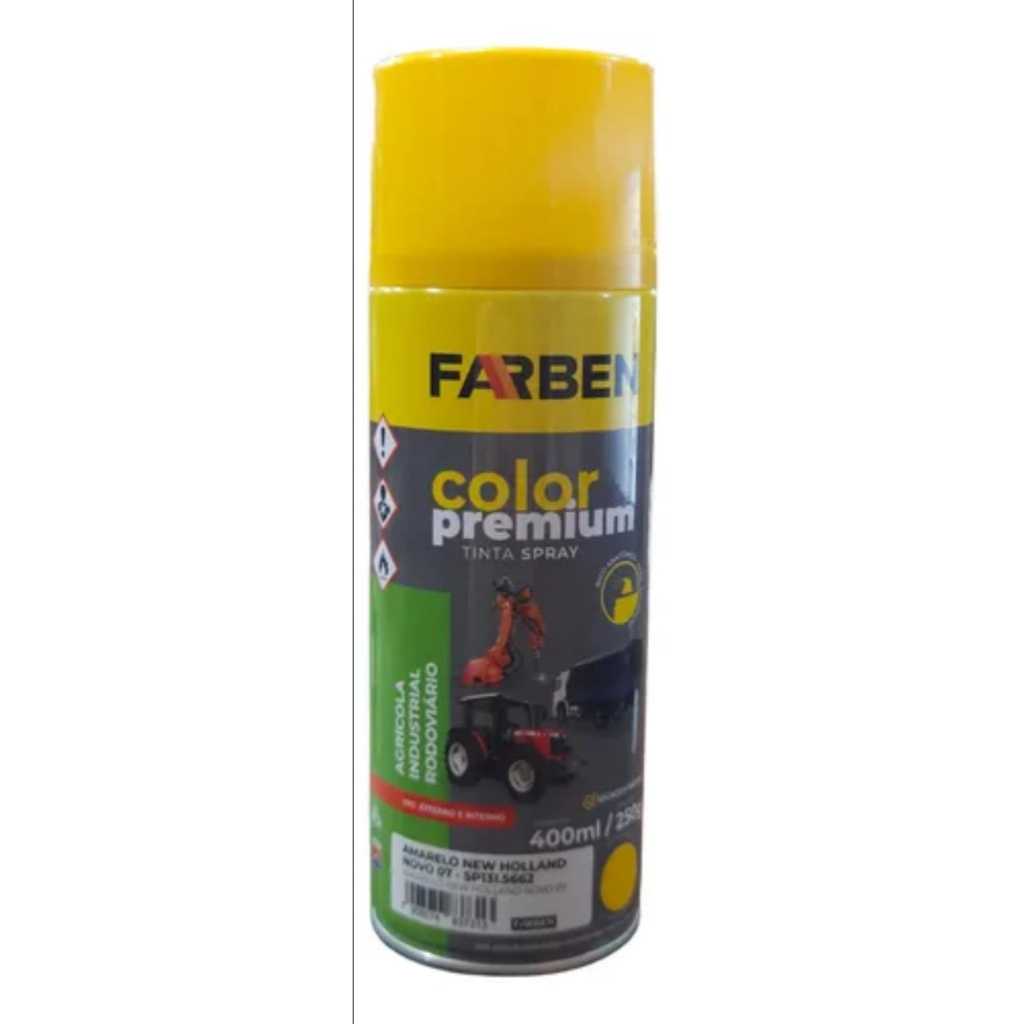 FARBEN SPRAY AMARELO NEW HOLLAND NV 400ML