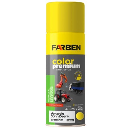 FARBEN SPRAY AMARELO JOHN DEERE 400ML