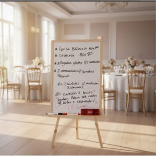 Kit Cavalete 80x50 + Lousa 60x40 + Apagador E Marcadores Fabricação Própria Premium em Oferta na Shopee