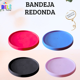 5 Bandeja Decorativa Redonda Pra Doces de Festa e Dercoração (escolha a quantidade 1/2/3/4/5 ) em Oferta na Shopee