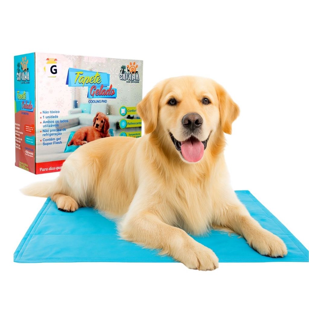 Tapete Gelado Refrescante Cachorro Gato Savana Pet em Oferta na Shopee
