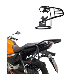 Suporte Bau bagageiro + Afastador alforge Chapam - Honda Cg 160 Titan Fan Start 2025 2026