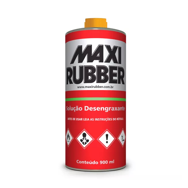 Desengraxante Maxi Rubber 900ml - Limpeza Automotiva e Pré-Pintura Profissional