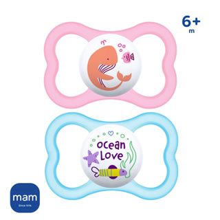 Chupeta MAM Air 6+ Meses Dupla Bico Silicone Meninas C/2 Unidades Original em Oferta na Shopee