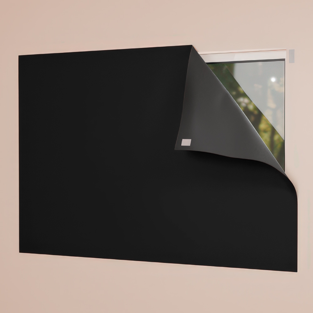 Kit 2, 4 ou 6 Cortina Painel Blackout PVC Com Velcro Corta 100% a Luz Para Sala Quarto Cozinha em Oferta na Shopee