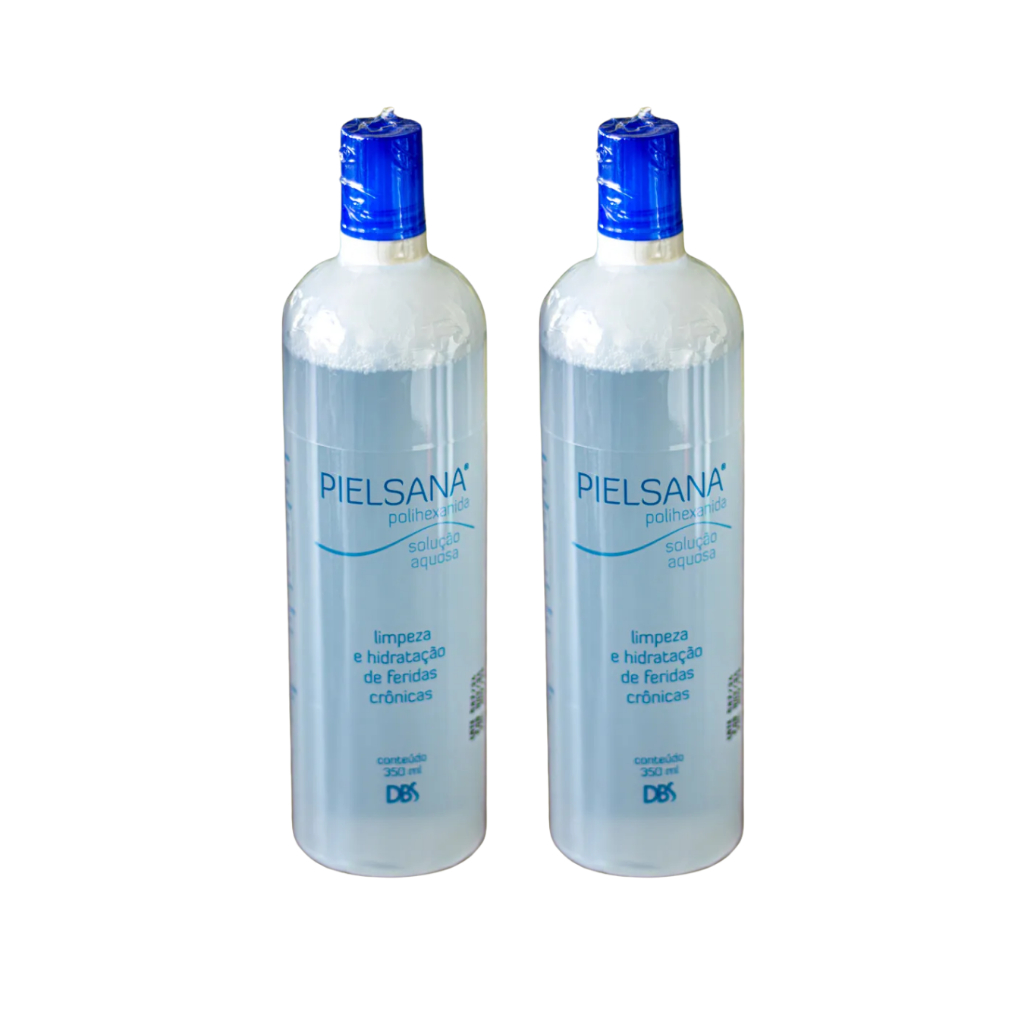 Kit 2 Pielsana Polihexanida Solução Aquosa com PHMB 350ml (2) Dbs