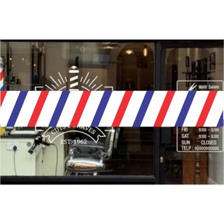 Faixa Adesiva Barbearia Barber Shop – 1.00×15cm - Alta Qualidade em Oferta na Shopee