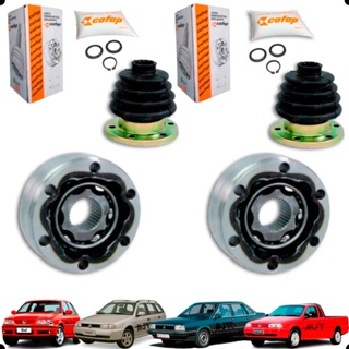 Par Juntas Deslizante Bolachão Câmbio Para Gol Saveiro Parati Voyage 1.6 1.8 2.0 em Oferta na Shopee