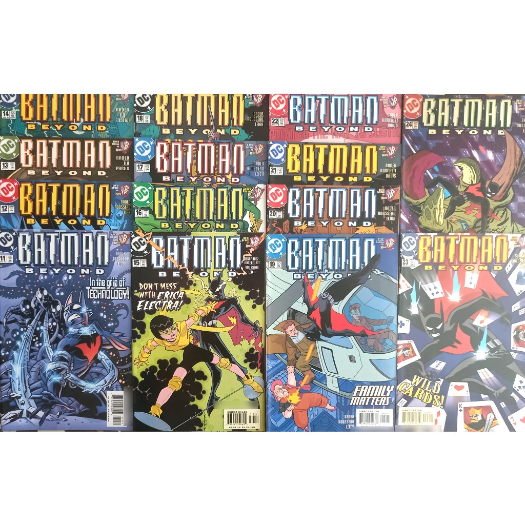 Hq DC Batman Beyond - Edições diversas - Valor unitário - Importada - 2000