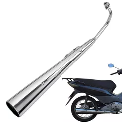 Escapamento polimet modelo original biz 125 2006 a 2015