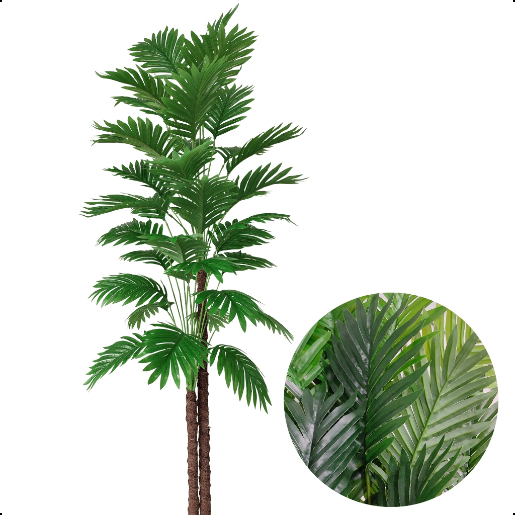 Coqueiro Anão Artificial  Palmeira Grande 150cm Sem Vaso Decoração em Oferta na Shopee