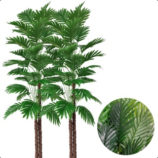 Kit 2 Coqueiro Artificial Grande 150cm Sem Vaso Decoração em Oferta na Shopee