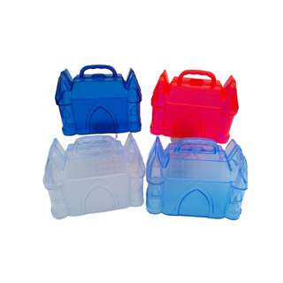 Maleta Acrilica Castelo 20 unidades/Festa/Lembrancinha em Oferta na Shopee