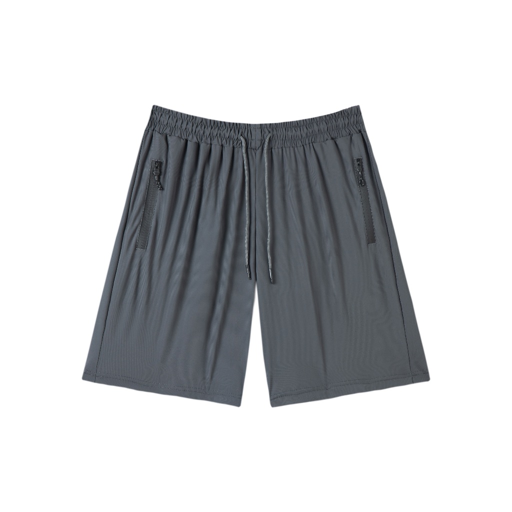 Kit2 Shorts esportivos masculinos refrescantes feitos de poliamida e elastano, shorts de alta qualidade