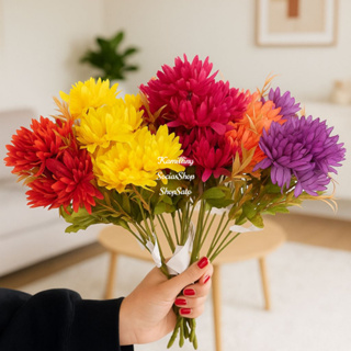 Buquê Gerbera Multicolorido Decoração Para Arrajos Enfeite 2025 em Oferta na Shopee