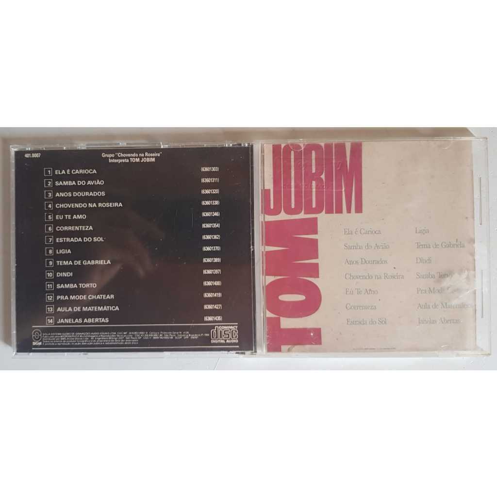 CD Grupo "Chovendo na Roseira" Interpreta Tom Jobim
