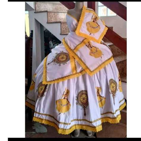 BAIANA - OXUM COM DOURADO - BAIANA OXUM COM ABEBE - CANDOMBLÉ E UMBANDA - YEMNAJÁ, OGUM, XANGÔ, OXALA, OXOSSI