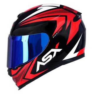 Capacete ASX Eagle Street Brilho Vermelho + Viseira Revo Colorida em Oferta na Shopee